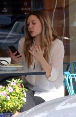 ELIZABETH OLSEN Out for Lunch in Studio City 02/02/2018