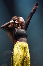 ELLA EYRE Performs at Manchester Arena in Manchester 02/03/2018