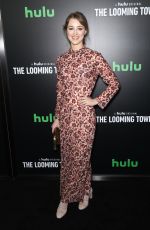 ELLA RAE PECK at The Looming Tower Premiere in New York 02/15/2018