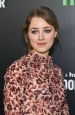 ELLA RAE PECK at The Looming Tower Premiere in New York 02/15/2018