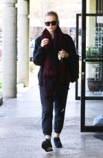 ELLE FANNING Arrives at a Gym in Los Angeles 02/23/2018