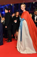 ELLE FANNING at Berlin International Film Festival Opening 02/15/2018