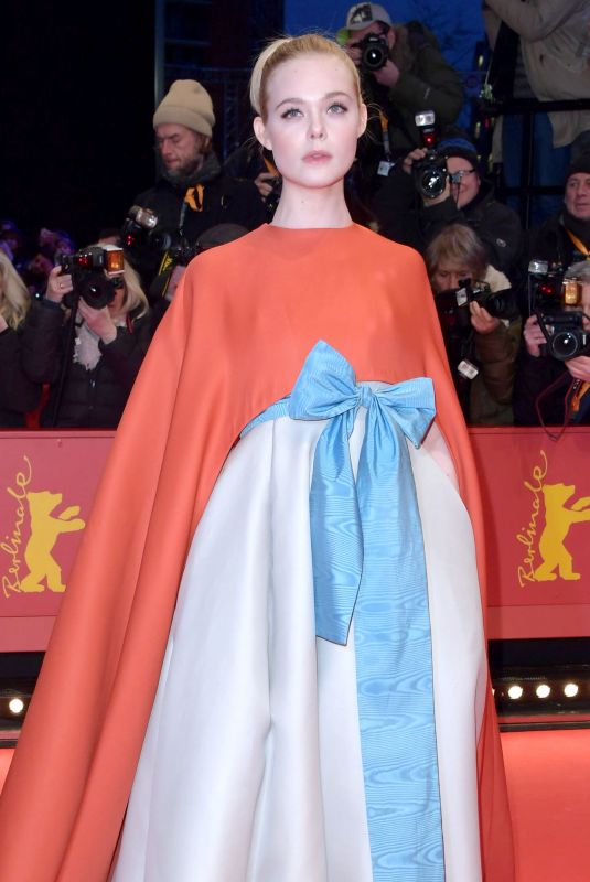 ELLE FANNING at Berlin International Film Festival Opening 02/15/2018