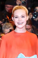 ELLE FANNING at Isle of Dogs Premiere at 68th Berlinale 02/15/2018