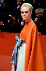 ELLE FANNING at Isle of Dogs Premiere at 68th Berlinale 02/15/2018