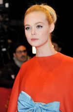 ELLE FANNING at Isle of Dogs Premiere at 68th Berlinale 02/15/2018