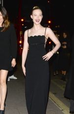 ELLE FANNING at Vogue x Tiffany & Co Bafta Afterparty in London 02/18/2018