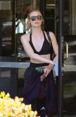 ELLE FANNING Leaves a Gym in Los Angeles 02/23/2018