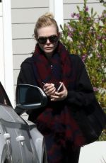 ELLE FANNING Leaves Her House in Los Angeles 02/23/2018