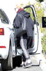 ELLE FANNING Leaves Her House in Los Angeles 02/23/2018