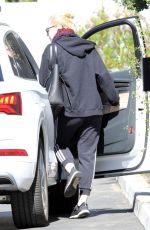 ELLE FANNING Leaves Her House in Los Angeles 02/23/2018