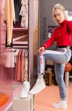 ELLEN V LORA at Revolve x Nike 1s Reimagined Pop-up Event in Los Angeles 02/16/2018