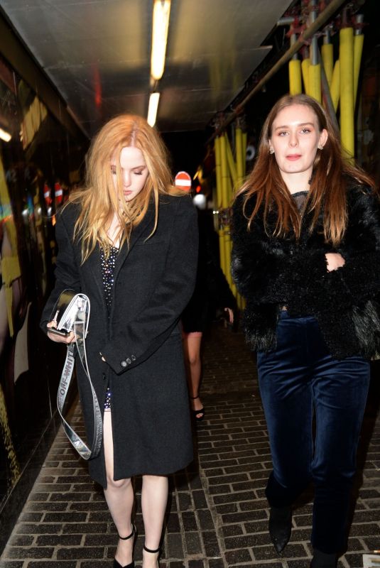 ELLIE BAMBER Arrives at Box Night Club in London 02/02/2018