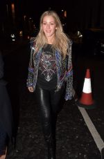 ELLIE GOULDING Leaves Ned Hotel in London 02/21/2018