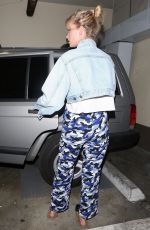 ELSA HOSK Out for Dinner in West Hollywood 01/31/2018