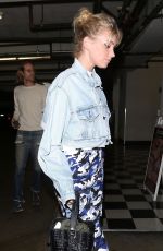 ELSA HOSK Out for Dinner in West Hollywood 01/31/2018