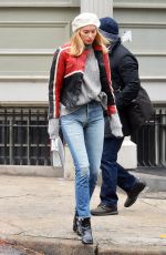 ELSA HOSK Out in New York 02/16/2018