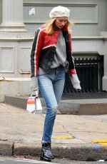 ELSA HOSK Out in New York 02/16/2018