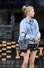 ELSA HOSK Out Shopping in New York 02/05/2018