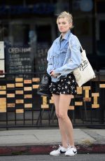 ELSA HOSK Out Shopping in New York 02/05/2018
