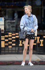 ELSA HOSK Out Shopping in New York 02/05/2018