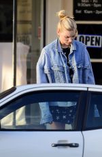ELSA HOSK Out Shopping in New York 02/05/2018