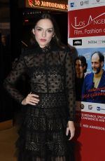 EMANUELA POSTACCHINI at Los Angeles Italia Film, Fashion and Art Festival 02/25/2018