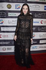 EMANUELA POSTACCHINI at Los Angeles Italia Film, Fashion and Art Festival 02/25/2018