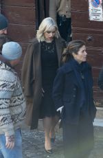 EMILIA CLARKE on the Set of Dolce and Gabbana Commercial in Rome 02/04/2018