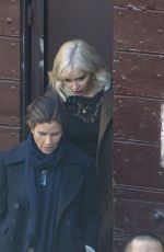 EMILIA CLARKE on the Set of Dolce and Gabbana Commercial in Rome 02/04/2018