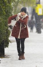 EMILIA CLARKE Out and About in London 02/28/2018