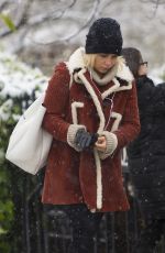 EMILIA CLARKE Out and About in London 02/28/2018
