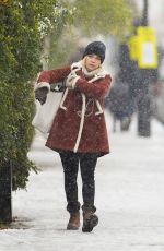 EMILIA CLARKE Out and About in London 02/28/2018