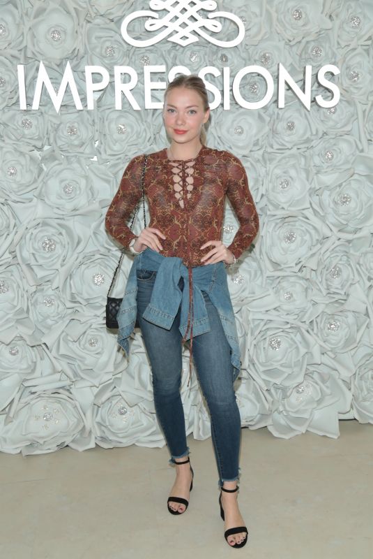 EMILIA MCCARTHY at Gretchen Christine x Impressions Vanity PopUpParty in West Hollywood 02/10/2018