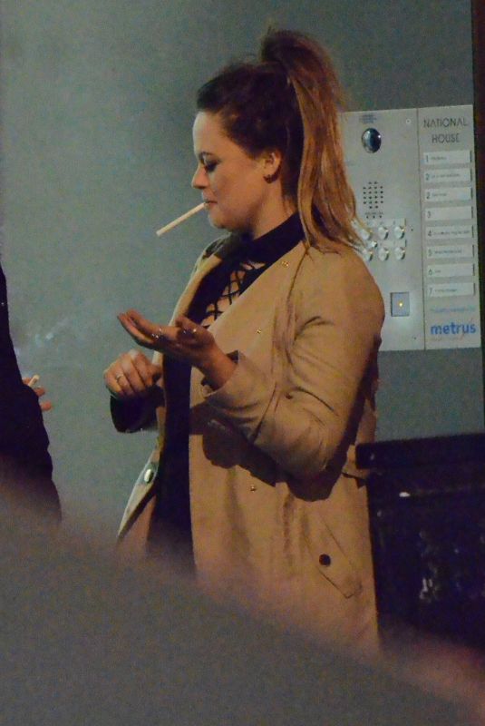 EMILY ATACK Night Out in London 02/15/2018