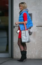 EMILY MAITLIS Arrives at BBC Studios in London 02/02/2018
