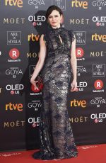 EMILY MORTIMER at 32nd Goya Awards in Madrid 03/02/2018