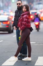 EMILY RATAJKOWSKI Out in New York 02/15/2018
