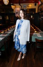 EMILY ROBINSON at Michael Kors x David Downton Dinner Celebration at New York Fashion Week 02/14/2018