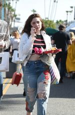 EMMA KENNEY and Aidan Alexander Out in Los Angeles 02/11/2018