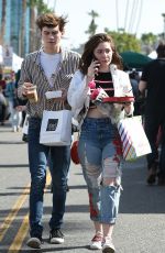 EMMA KENNEY and Aidan Alexander Out in Los Angeles 02/11/2018