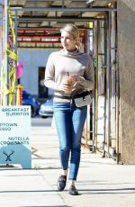 EMMA ROBERTS at a Gas Station in Los Angeles 02/20/2018