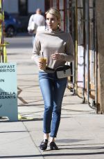 EMMA ROBERTS at a Gas Station in Los Angeles 02/20/2018