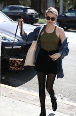 EMMA ROBERTS at Nine Zero One Salon in West Hollywood 02/12/2018