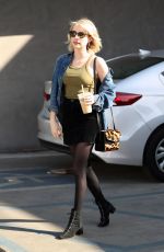 EMMA ROBERTS at Nine Zero One Salon in West Hollywood 02/12/2018