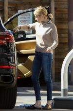 EMMA ROBERTS on the Gas Station in Studio City 02/20/2018