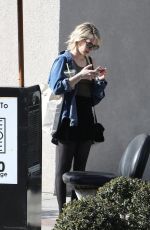 EMMA ROBERTS Out for Iced Coffee in Los Angeles 02/12/2018