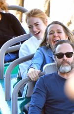 EMMA STONE at Disneyland in Anaheim 02/16/2018