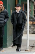 EMMA STONE Leaves Smile Cafe in New York 02/02/2018