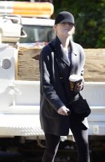 EMMA STONE Out and About in Los Angeles 02/25/2018